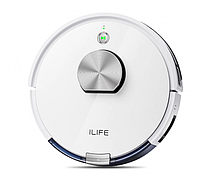 Робот-пылесос ILife L100 для сухой и влажной уборки с поддержкой Wi-Fi (Белый)