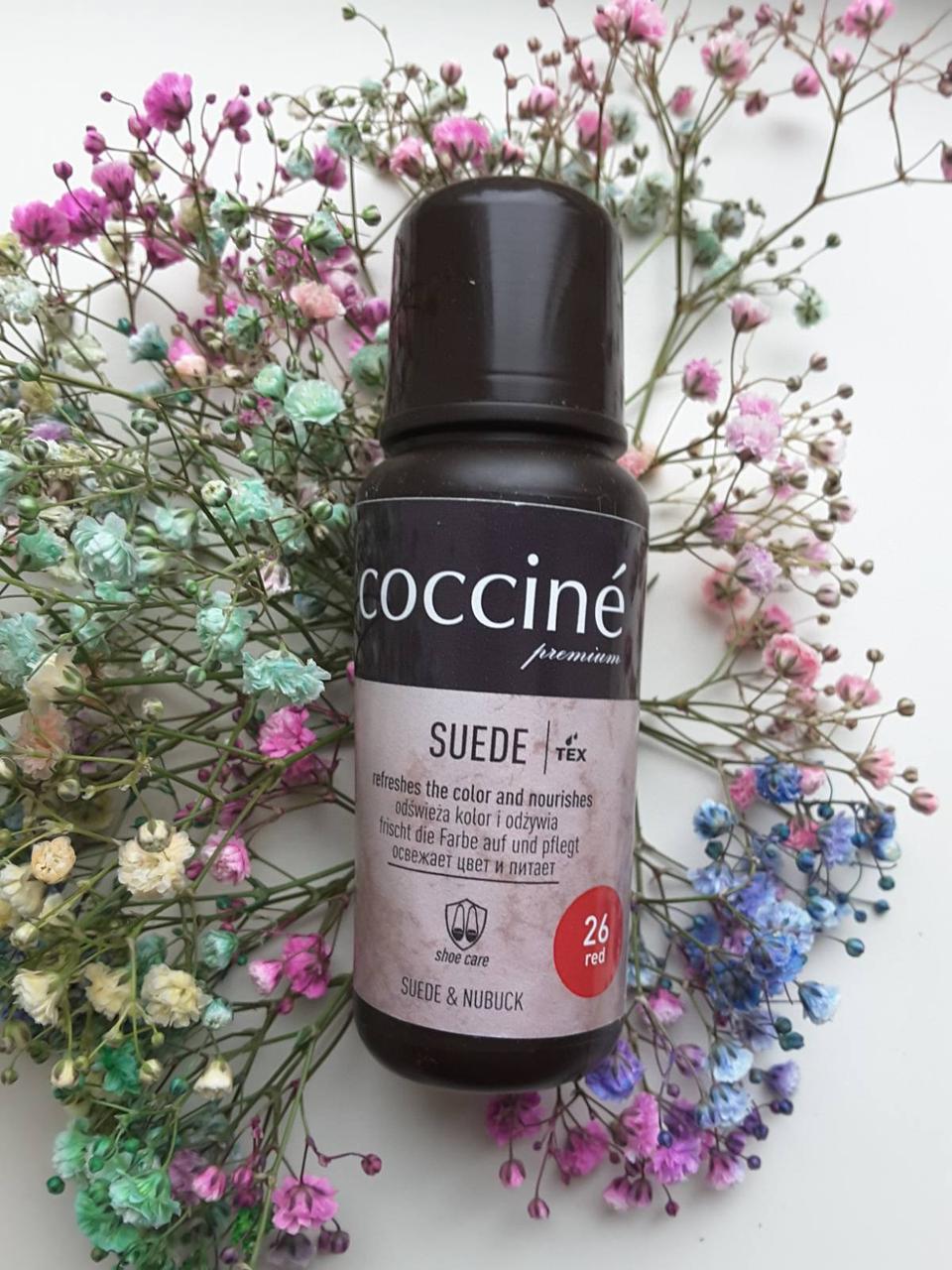 Coccine premium Suede Фарба для замші та нубуку Червоний, фото 1