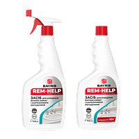 Засіб для очищення ванних кімнат і сантехнічного обладнання REM-HELP BAYRIS 0,5 л ТМ «Байрис»