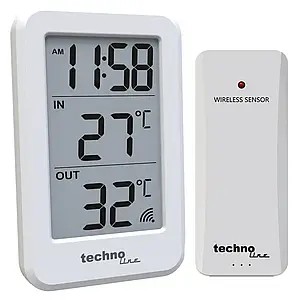 Кімнатний електронний термометр Technoline WS9172 (White)