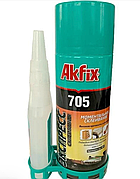 Супер клей з активатором AkFix 705 400 мl + 100 г (гель)