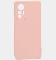 Чохол Fiji Soft для Xiaomi 12 Lite силікон бампер світло-рожевий