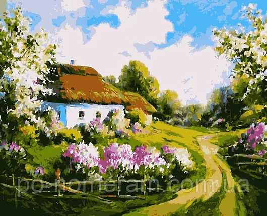 Рукітвор Картина за номерами (PN2636) Весна, 40 х 50 см, Artissimo, фото 1