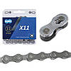 Ланцюг KMC X11 11швид 114 ланок 1/2" x 11/128" 5.65мм BX11RGY14, фото 3
