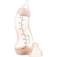 Бутылочка для кормления Difrax S-bottle Natural Trend с силиконовой соской, 250 мл (706 Blossom)