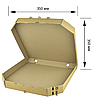 Коробка для піци 350*350*37 бура (крафт) - 4