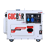 Дизельний генератор GUCBIR GJD7000S 5.5 кВт, 1 фаза, электростартер