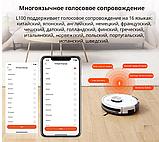 Бездротовий робот-пилосос ILife L100 для сухого та вологого прибирання з Wi-Fi (Білий), фото 8