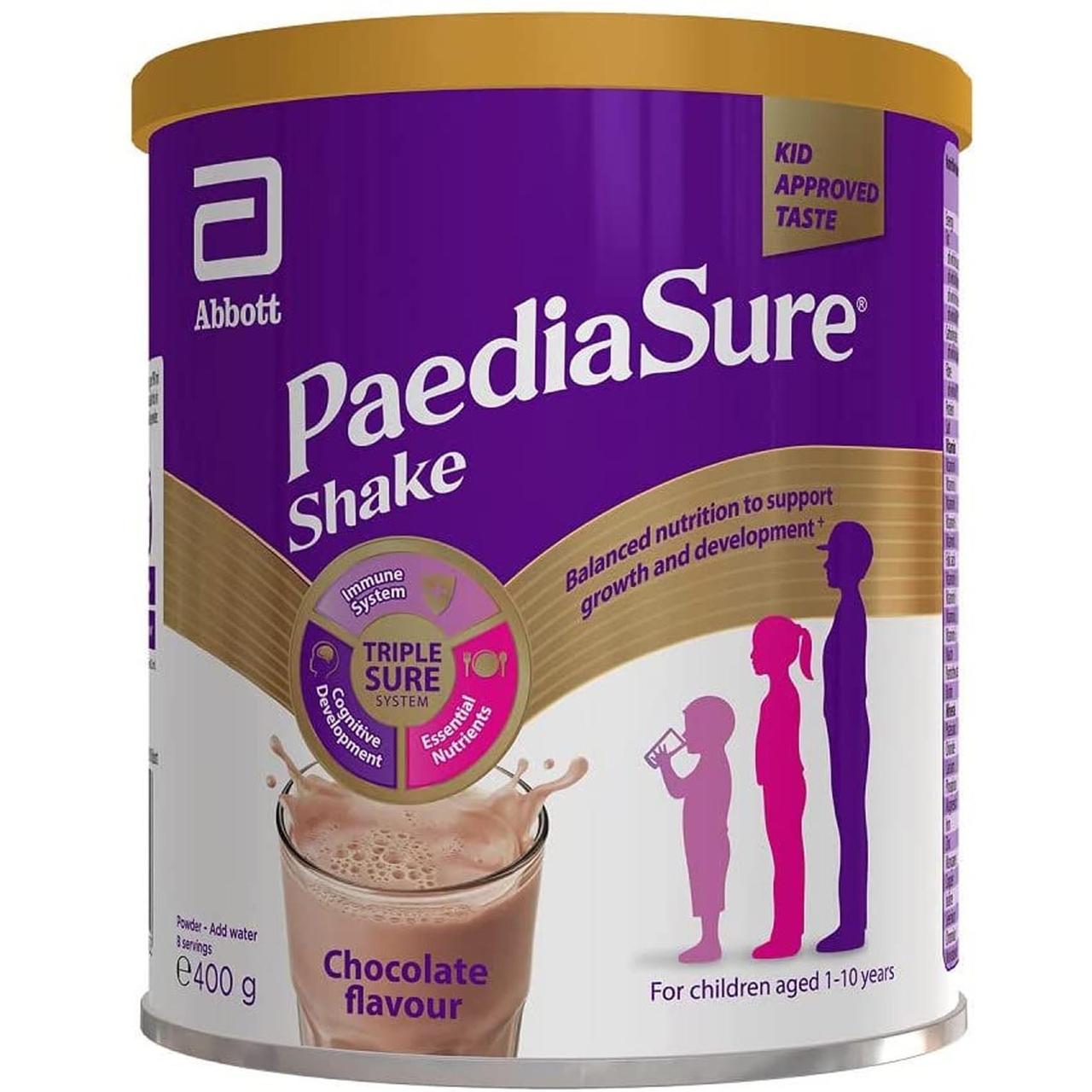 Суха молочна суміш PaediaSure Shake зі смаком шоколаду (400 гр.)