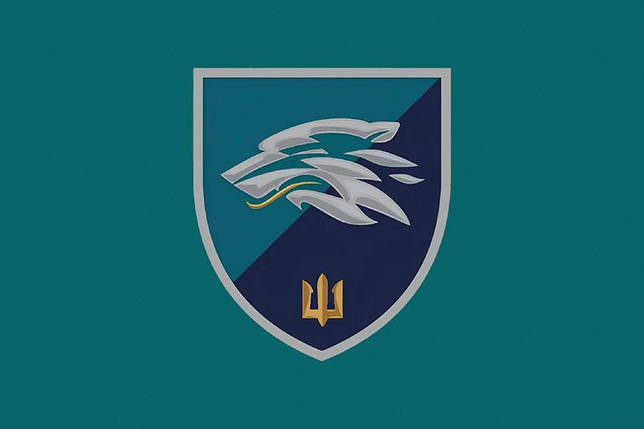 Прапор 503 ОБМП ВМС України (лого 2) 1, фото 1