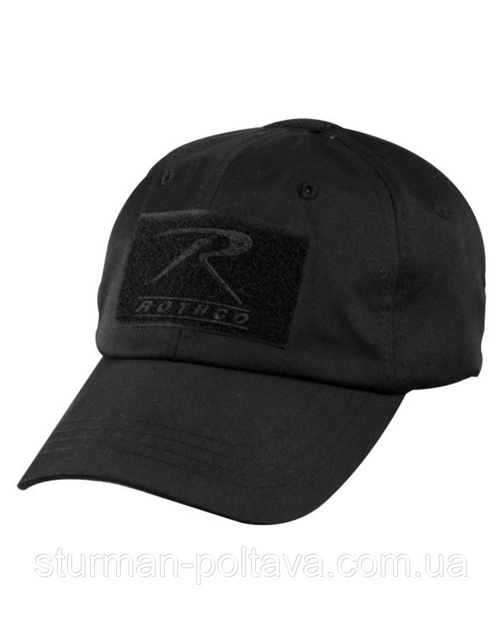 Бейсболка чоловіча тактична колір чорний Tactical Operator Cap Rotcho США