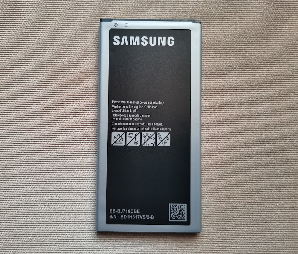 Акумулятор для Samsung EB-BJ710BBC J710 Galaxy J7 (2016), 3300mAh, Original PRC