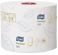 Туалетная бумага в рулонах 90 м 13,2 см 2-х слой авто шифт Tork Premium Т6 1 шт, арт. 33870700