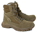Берці Койот "TR-SF" для військових, тактичне демісезонне взуття для армії, бежеві високі черевики для ЗСУ, фото 3