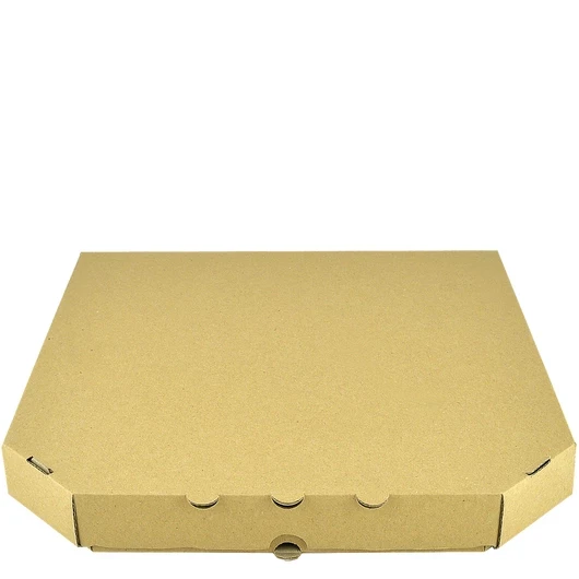 Коробка для піци 400*400*40 бура (крафт)