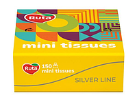 Хустинки носові "Ruta" Mini Tissues 150л 2ш без аромату (48шт/ящ), арт. 58769055