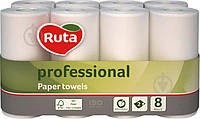 Рушники паперові "Ruta" Professional 8рул 2ш білі (4шт/ящ), арт. 58769192