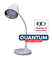 Настольная светодиодная лампа с аккумулятором Quantum KONTI QM-TL1050 3W 200lm USB 5V