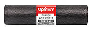 OPTIMUM Пакет для смiття п/е 85*105 чорний LD 160л/10 шт (24шт/ящ), арт. 16118255