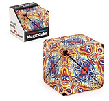 Магнітний чарівний кубик Рубіка, що змінює форму та візерунки. Shape Shifting Magnetic Cube або куб Shashibo, фото 10