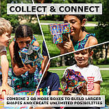 Магнітний чарівний кубик Рубіка, що змінює форму та візерунки. Shape Shifting Magnetic Cube або куб Shashibo, фото 4