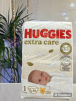 Подгузники Huggies Extra Care Jumbo размер 1 (2-5 кг), 50 шт