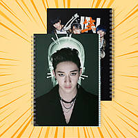 Зошит А5 на пружині 48 л. клітинка 60 г.м2 Stray Kids 034