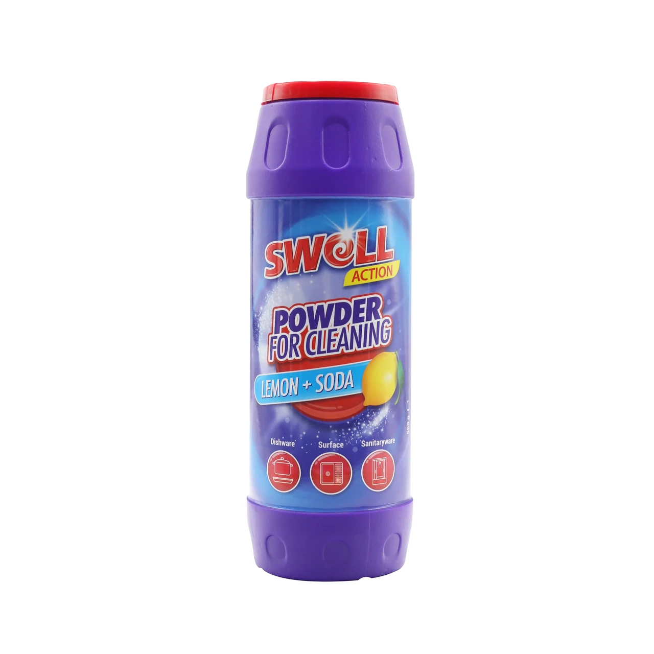 Порошок для чищення Swell Lemon+Soda, 500 г
