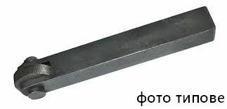 Державка 20х18х120 для роликів 28х8х8 із кроком 1.5мм одинарна із роликом прямим GRIFF