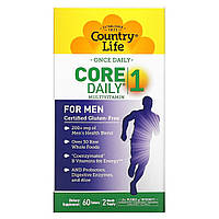 Мультивитамины для мужчин Core Daily-1 Multivitamins Men Country Life 60 таблеток