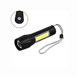Компактний потужний акумуляторний LED ліхтарик USB COP BL-511, фото 5