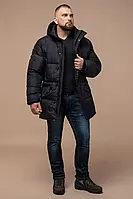 Braggart Dress Code 27055 | Куртка зимняя фирменная мужская черного цвета, размер 52 (XL)