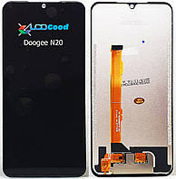 Модуль ( дисплей + сенсор ) Doogee N20 Чорний