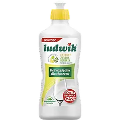 Засіб для миття посуду Ludwik Цитруси та Зелений Чай 900мл