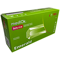Перчатки MediOk EMERALD Нитриловые зеленые L 100 шт
