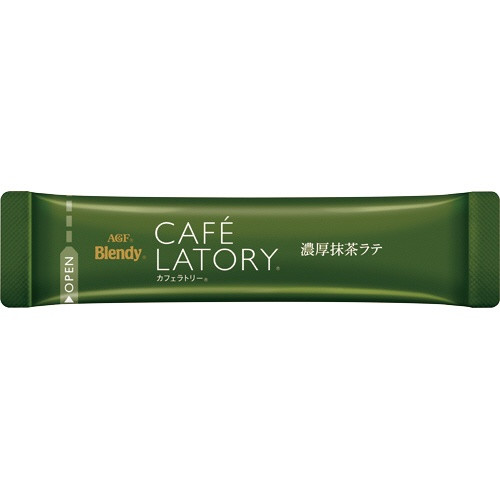Ajinomoto AGF Blendy Cafe Latory Stick Rich Matcha Latte насичений маття-лате в стіках, 1 шт