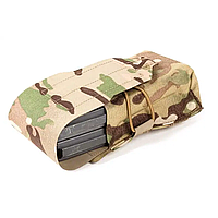 Подсумок Double M4 Magazine Pouch, Цвет: MultiCam