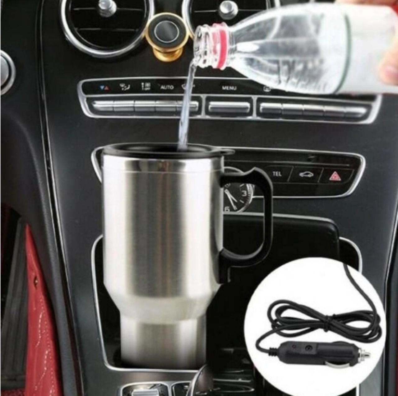 Термокружка з підігрівом USB в автомобіль Electric Mug 450 мл Silver - фото 6 - id-p2000748429