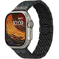 Ремешок Pitaka Chroma Carbon Band for Watch 49/45/44/42mm, Dreamland Stairs (AWB2302) браслет на эпл вотч