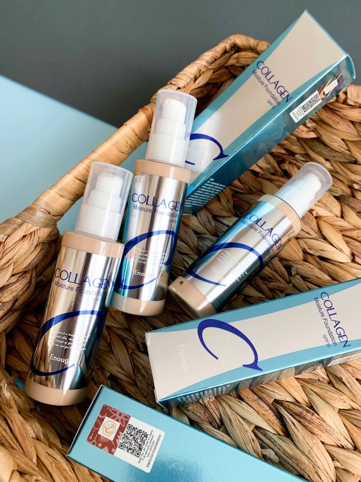 Enough Collagen Moisture Foundation SPF15 Увлажняющее тональное ...