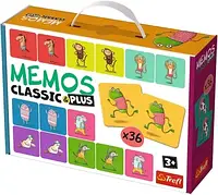 Настольная игра Memos Classic&Plus: Move and Play / Мемос Классический Плюс: Двигайся и Играй