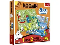 Лудо + Змеи и Лестницы 2 в 1: Муми-тролли / Ludo + Snakes & Ladders 2 in 1: Moomin