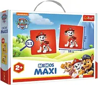 Настольная игра Memos Maxi Paw Patrol / Мемос Maxi Щенячий Патруль