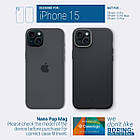 Чохол Caseology Nano Pop Mag Black Sesame для iPhone 15 ACS06822, фото 6