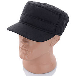 Кепка-німка стьобана на флісі з вушками Розмір: 56-60 (dn17035)