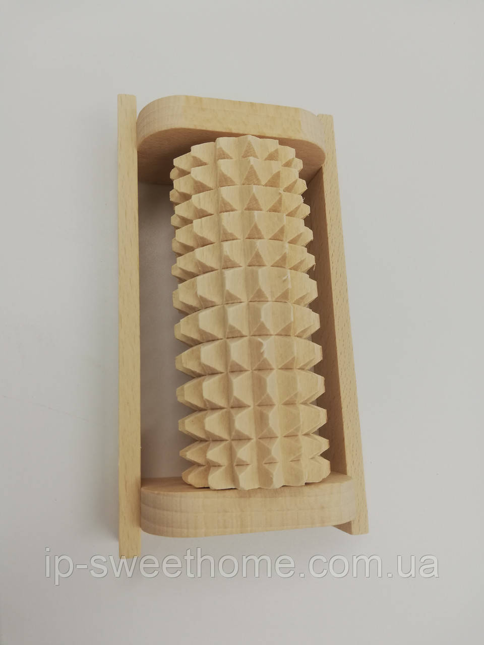 Дерев'яний масажер для ніг., фото 1