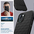 Чохол Caseology Parallax Mag Matte Black для iPhone 15 ACS06818, фото 3