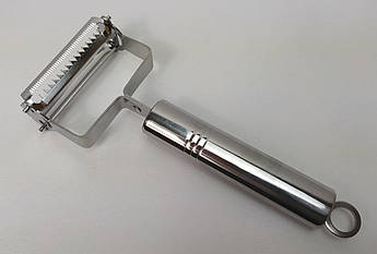 Професійна широка овочечистка-шатківниця з двома лезами 6,1 см (нержавіюча сталь)