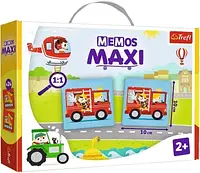 Настольная игра Memos Maxi Vehicles / Мемос Maxi Транспорт