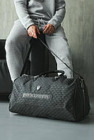 Мужская сумка Emporio Armani EA7 дорожная, черная эмпорио армани, туристическая для вещей